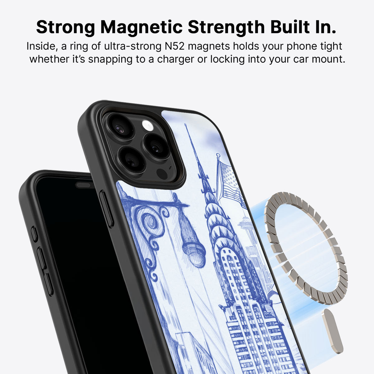 American Dream - iPhone 15 Pro Case #case type_core (magsafe)