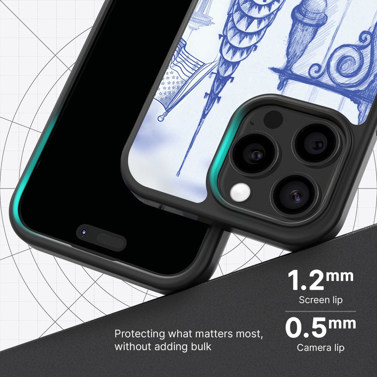 American Dream - iPhone 15 Pro Case #case type_core (magsafe), #case type_core (non magsafe)