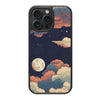 Celestial Designer iPhone 15 Pro Case – Blushed Moon | MagSafe