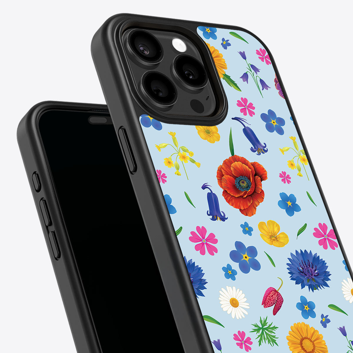 British Wildflowers - iPhone 15 Pro Case #case type_core (non magsafe)
