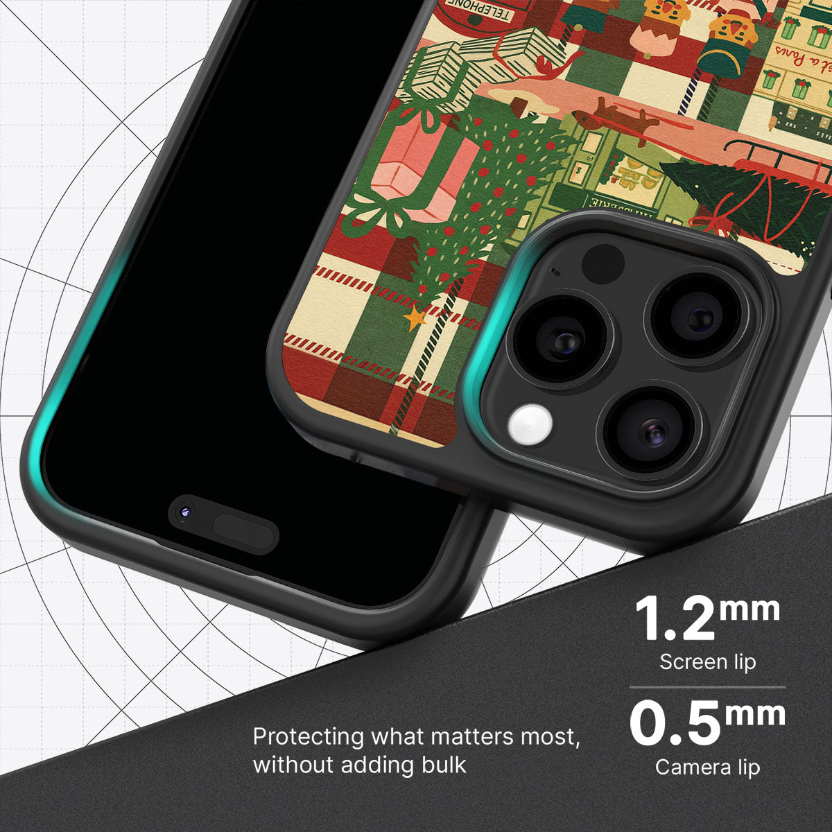 Christmas Joy - iPhone 15 Pro Case #case type_core (magsafe), #case type_core (non magsafe)