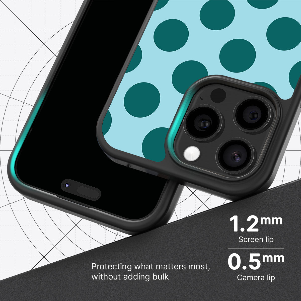 Coral Bed - iPhone 15 Pro Case #case type_core (magsafe), #case type_core (non magsafe)