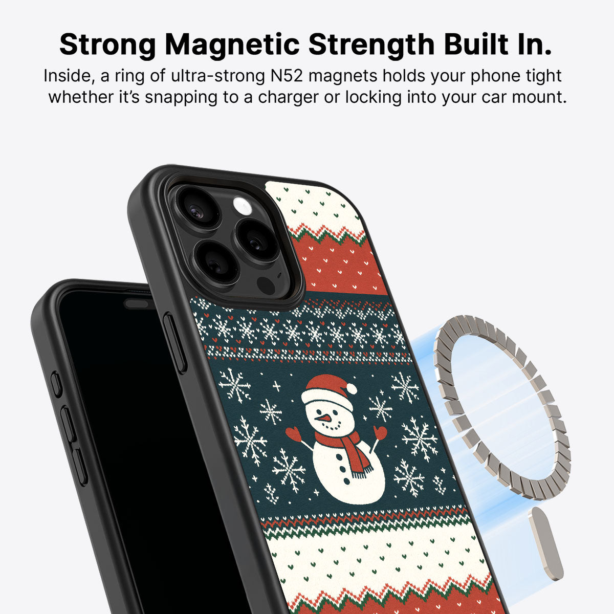 Cozy Christmas - iPhone 15 Pro Case #case type_core (magsafe)