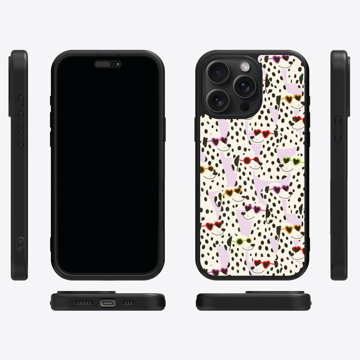 Dalmatian Dog - iPhone 15 Pro Case #case type_core (magsafe), #case type_core (non magsafe)