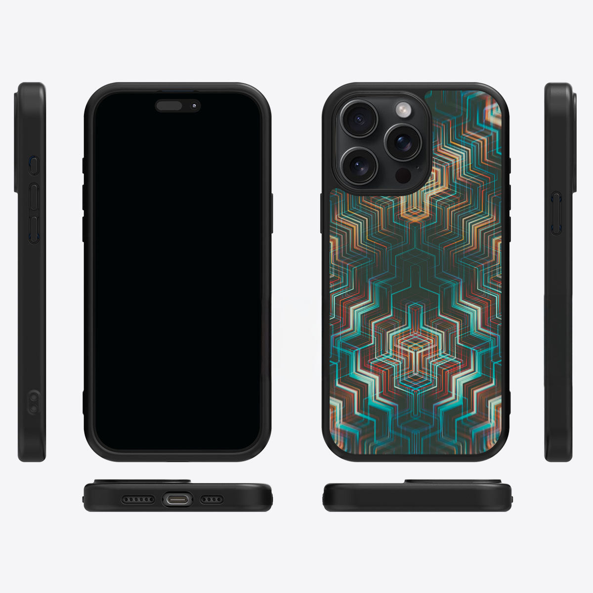 Digital Veins - iPhone 15 Pro Case #case type_core (magsafe), #case type_core (non magsafe)