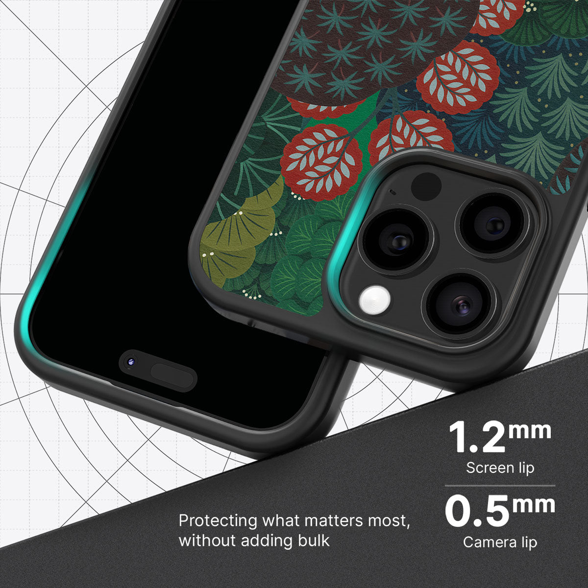 Flourishing Forests - iPhone 15 Pro Case #case type_core (magsafe), #case type_core (non magsafe)