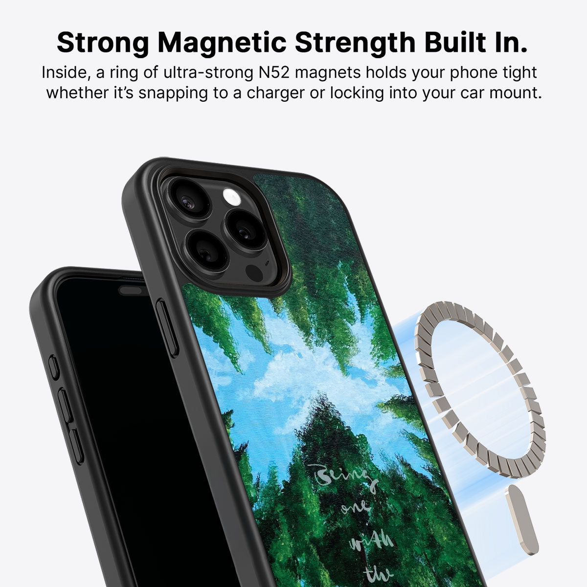 Forest Bathing - iPhone 15 Pro Case #case type_core (magsafe)