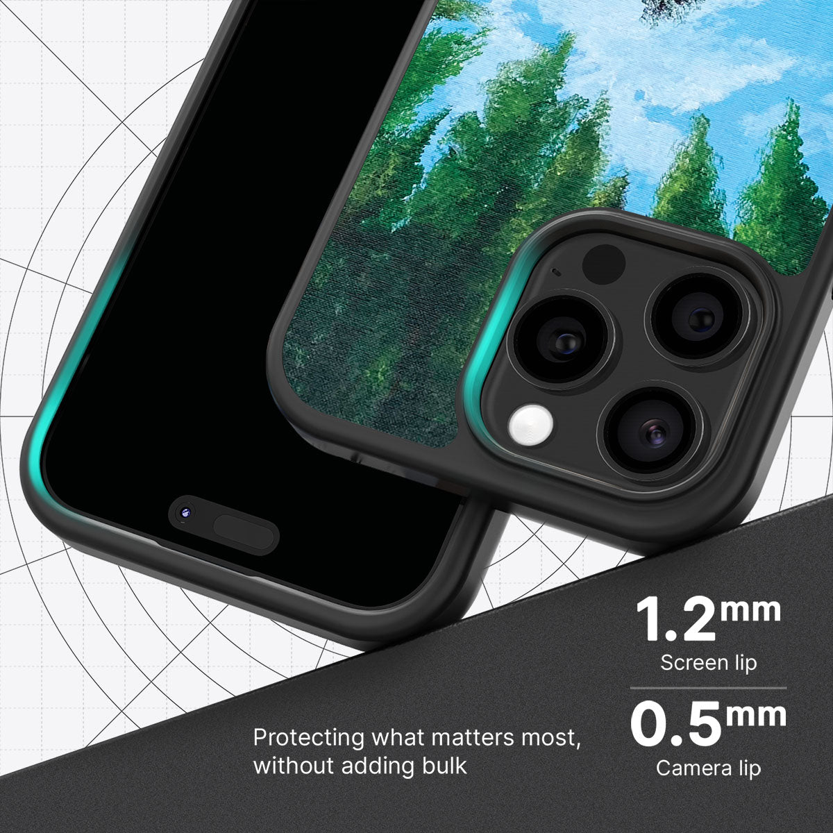 Forest Bathing - iPhone 15 Pro Case #case type_core (magsafe), #case type_core (non magsafe)