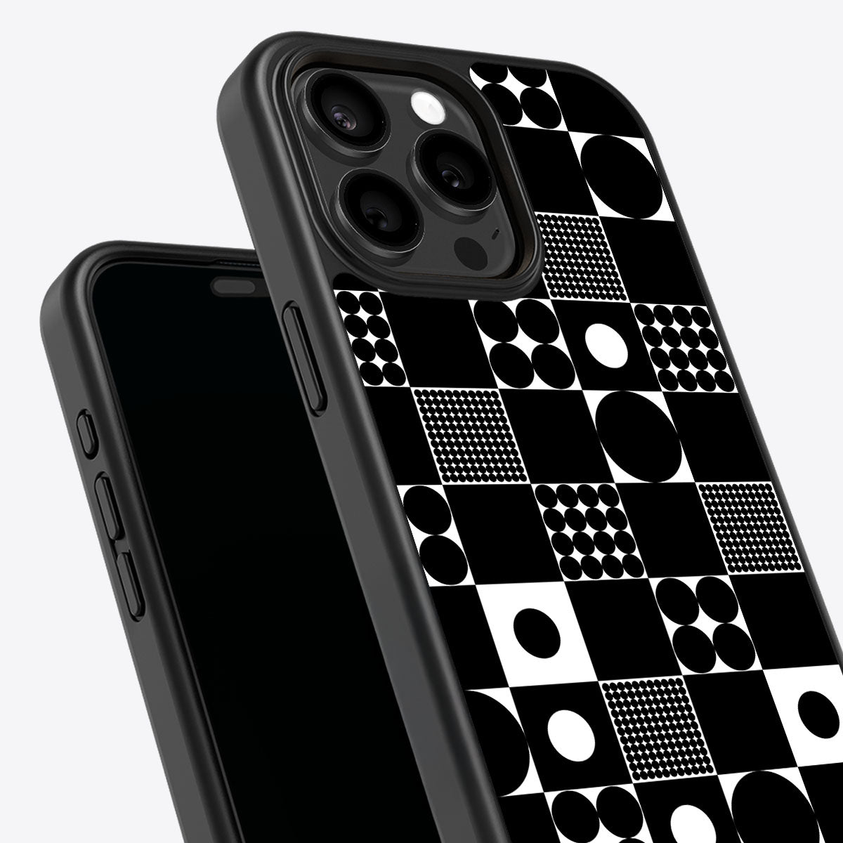 Grid and Orb - iPhone 15 Pro Case #case type_core (non magsafe)