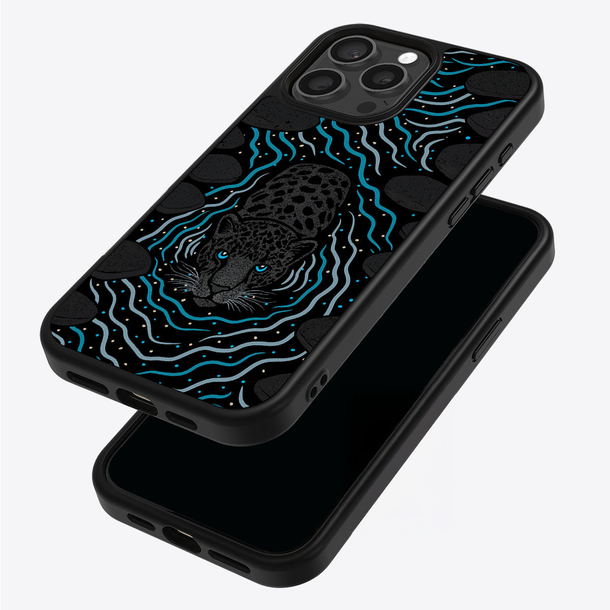 Midnight Panther - iPhone 15 Pro Case #case type_core (magsafe), #case type_core (non magsafe)