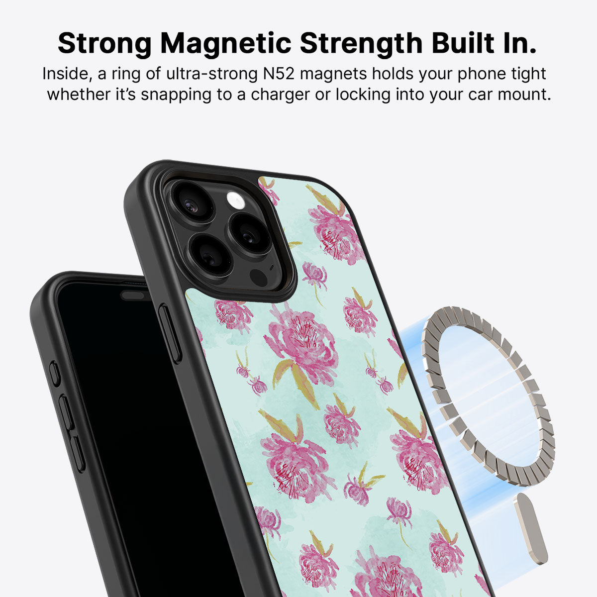 Rose Impressions - iPhone 15 Pro Case #case type_core (magsafe)