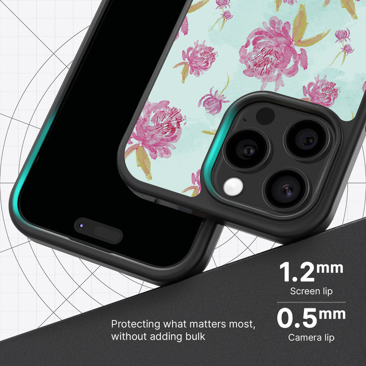 Rose Impressions - iPhone 15 Pro Case #case type_core (magsafe), #case type_core (non magsafe)