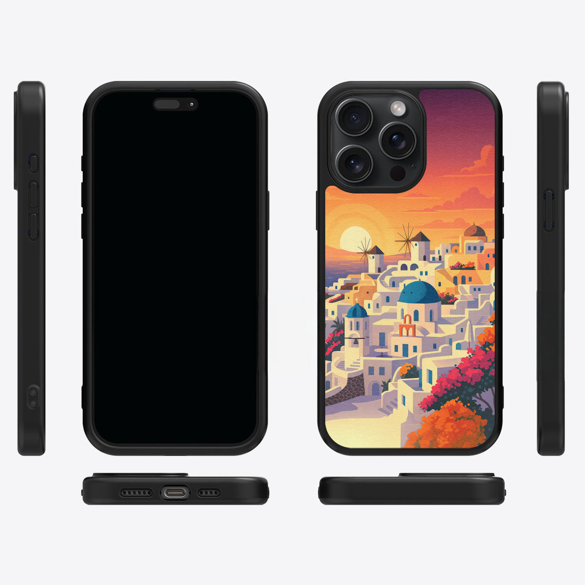 Santorini - iPhone 15 Pro Case #case type_core (magsafe), #case type_core (non magsafe)