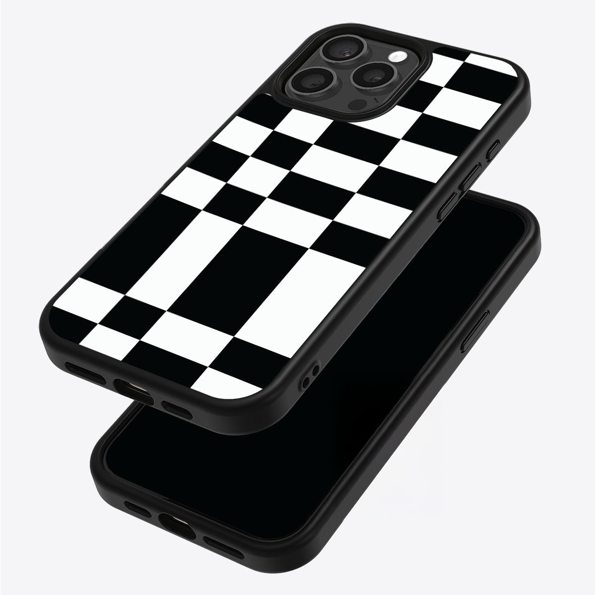 Skewed Checks - iPhone 15 Pro Case  #case type_core (magsafe), #case type_core (non magsafe)