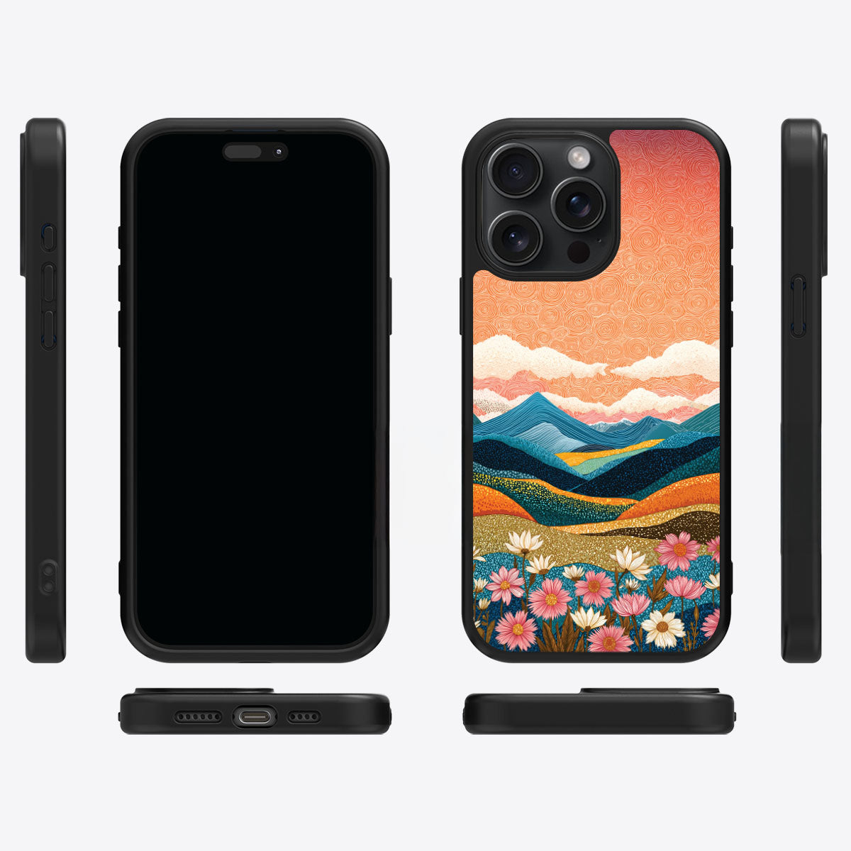 iPhone 15 Pro Case with MagSafe – Soft Horizon