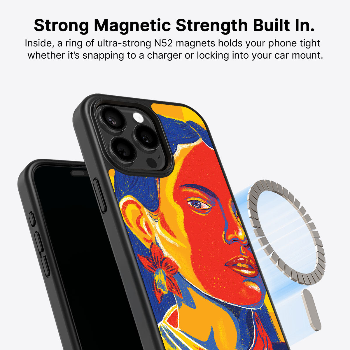 Sun Kissed - iPhone 15 Pro Case #case type_core (magsafe)
