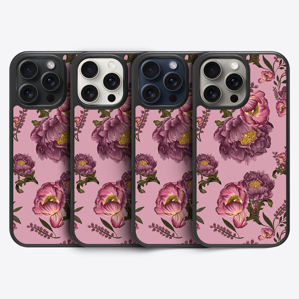 Vintage Blossoms - iPhone 15 Pro Case #case type_core (magsafe), #case type_core (non magsafe)