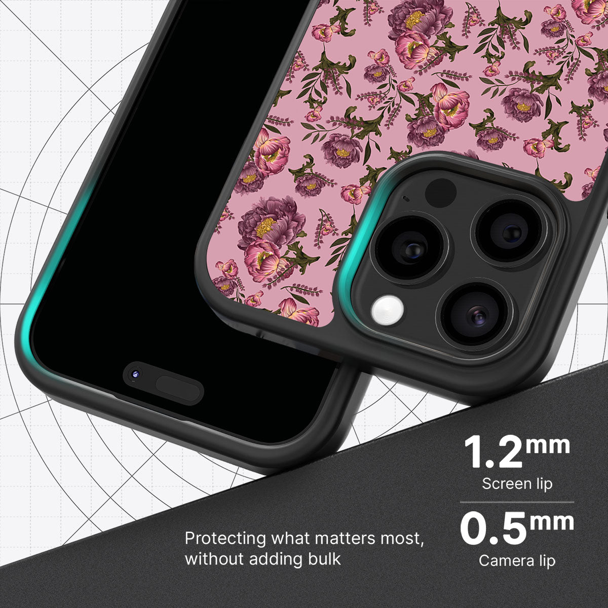 Vintage Garden - iPhone 15 Pro Case #case type_core (magsafe), #case type_core (non magsafe)