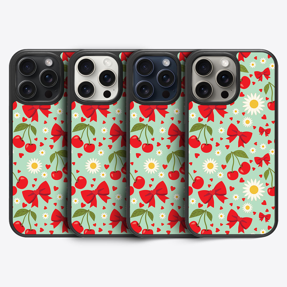 Blushing Bows - iPhone 15 Pro Max Case #case type_core (magsafe), #case type_core (non magsafe)