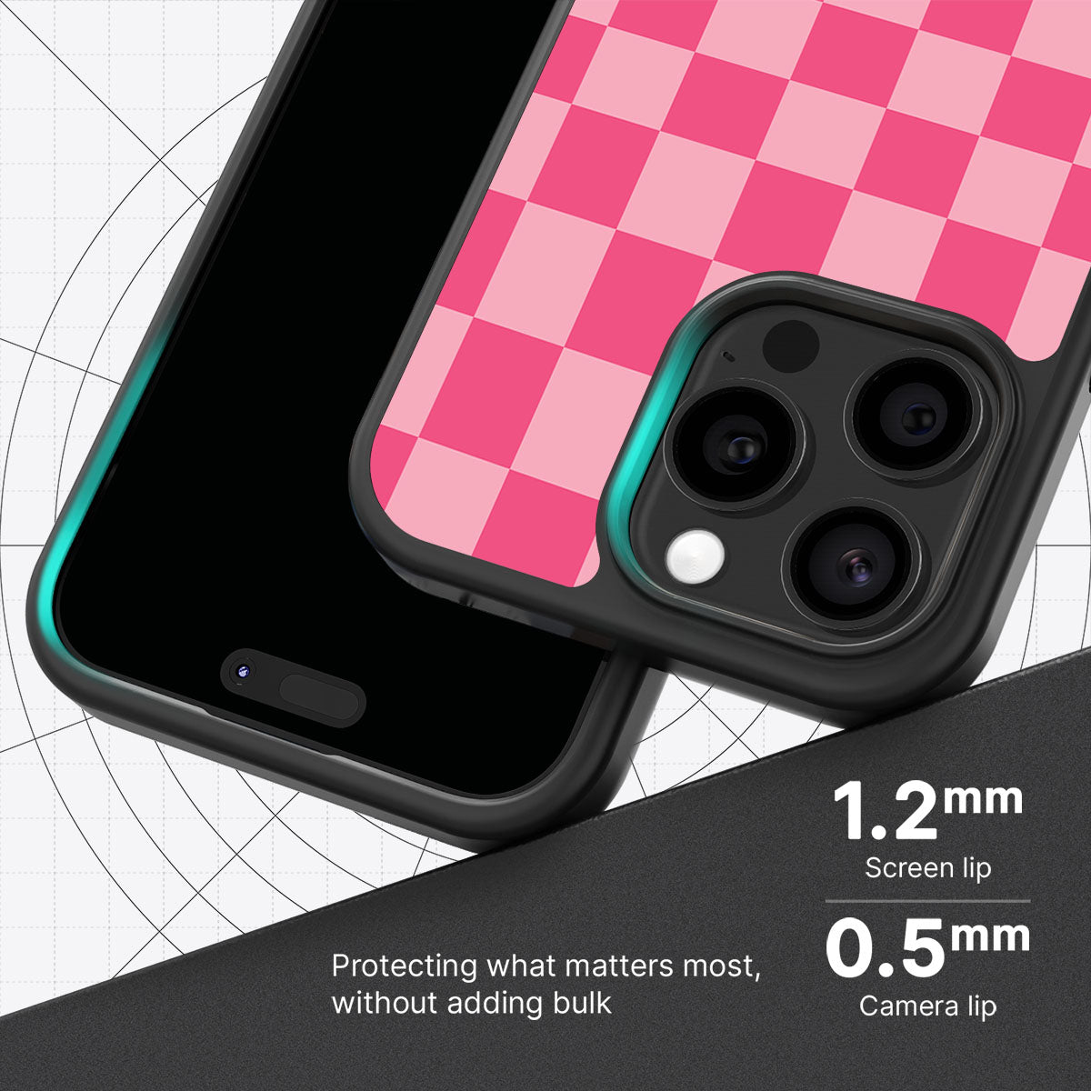 Candy Check slim iPhone 15 Pro Max phone case