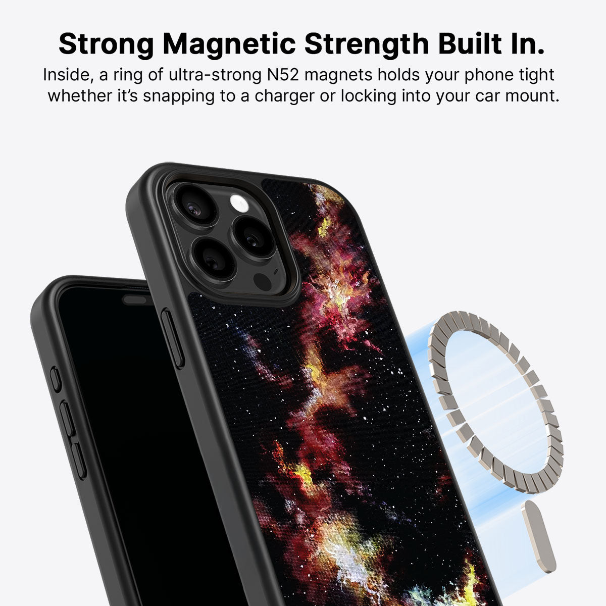 Cosmic Flare - iPhone 15 Pro Max Case #case type_core (magsafe)