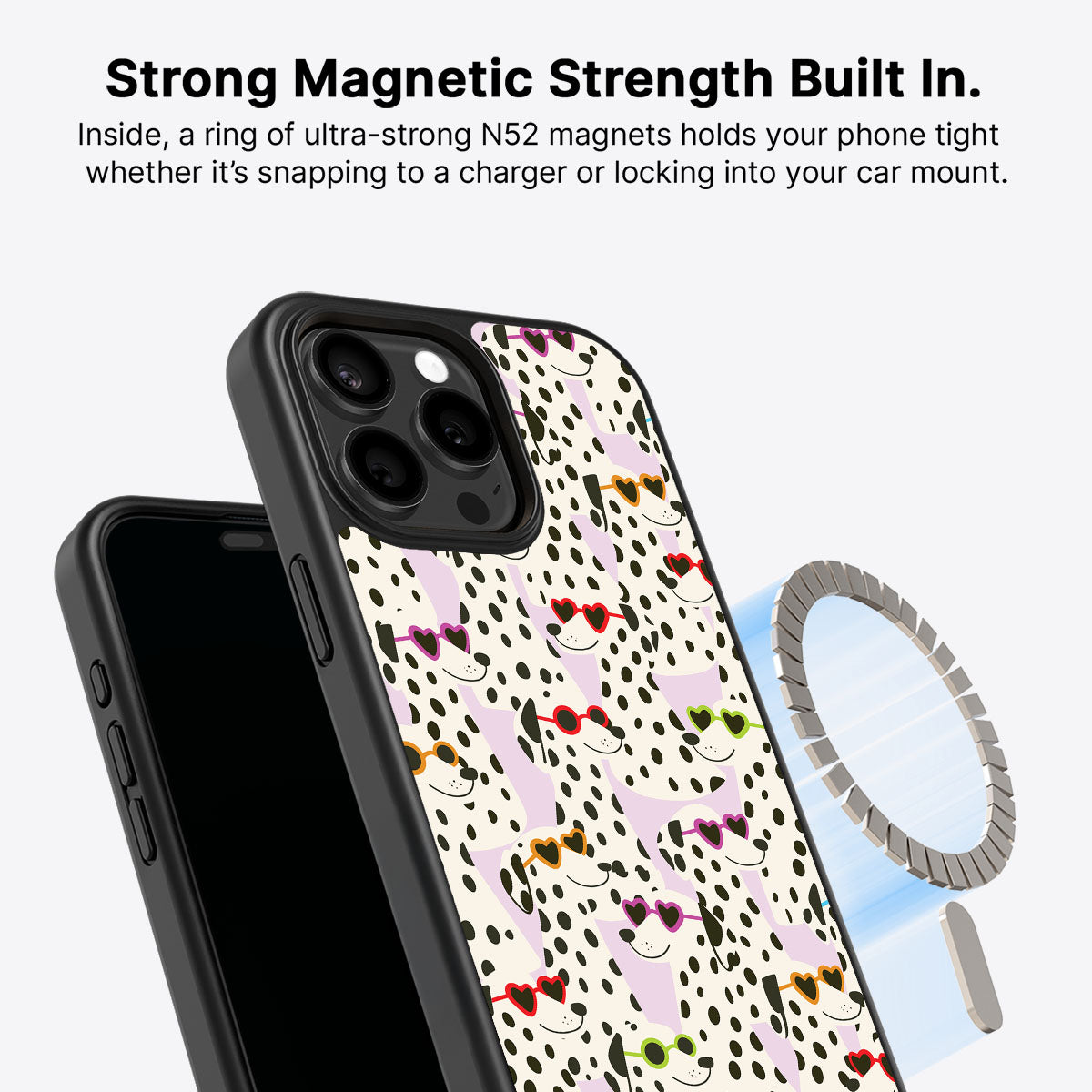 Dalmatian Dog - iPhone 15 Pro Max Case #case type_core (magsafe)