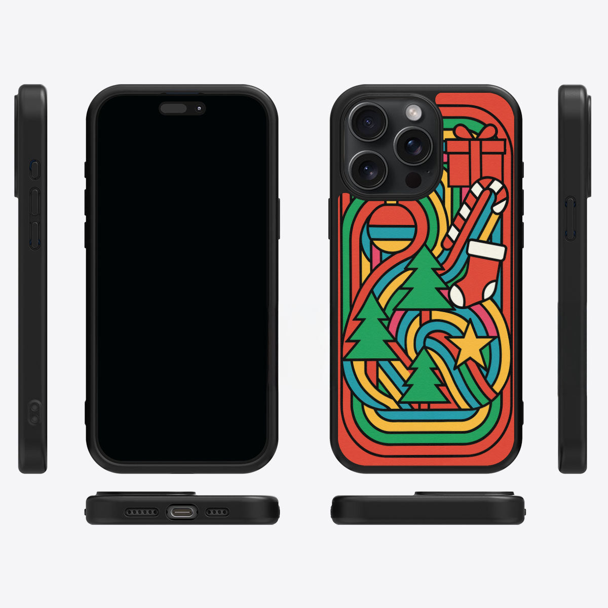 Feeling Festive - iPhone 15 Pro Max Case #case type_core (magsafe), #case type_core (non magsafe)