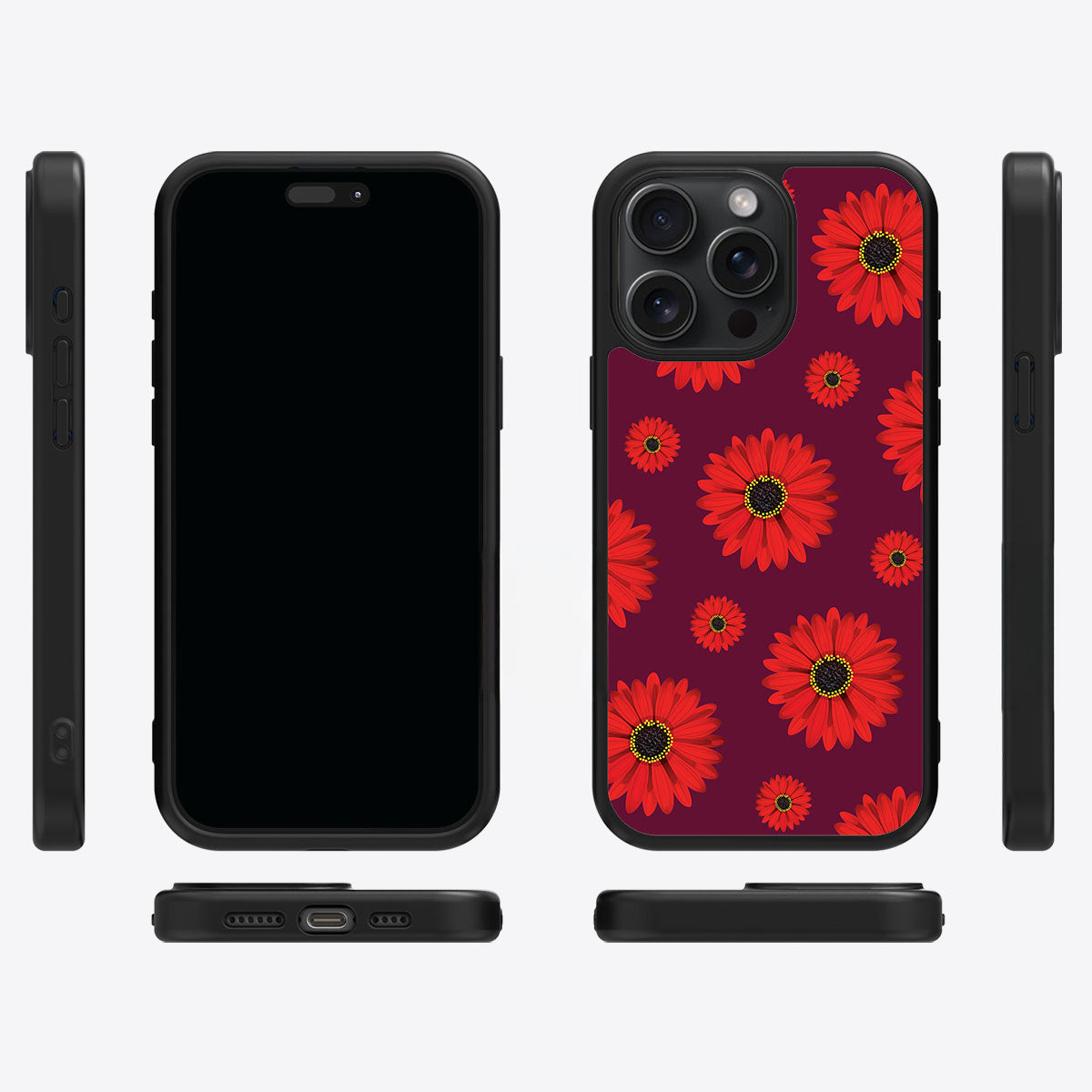 Gerbera Daisy - iPhone 15 Pro Max Case #case type_core (magsafe), #case type_core (non magsafe)