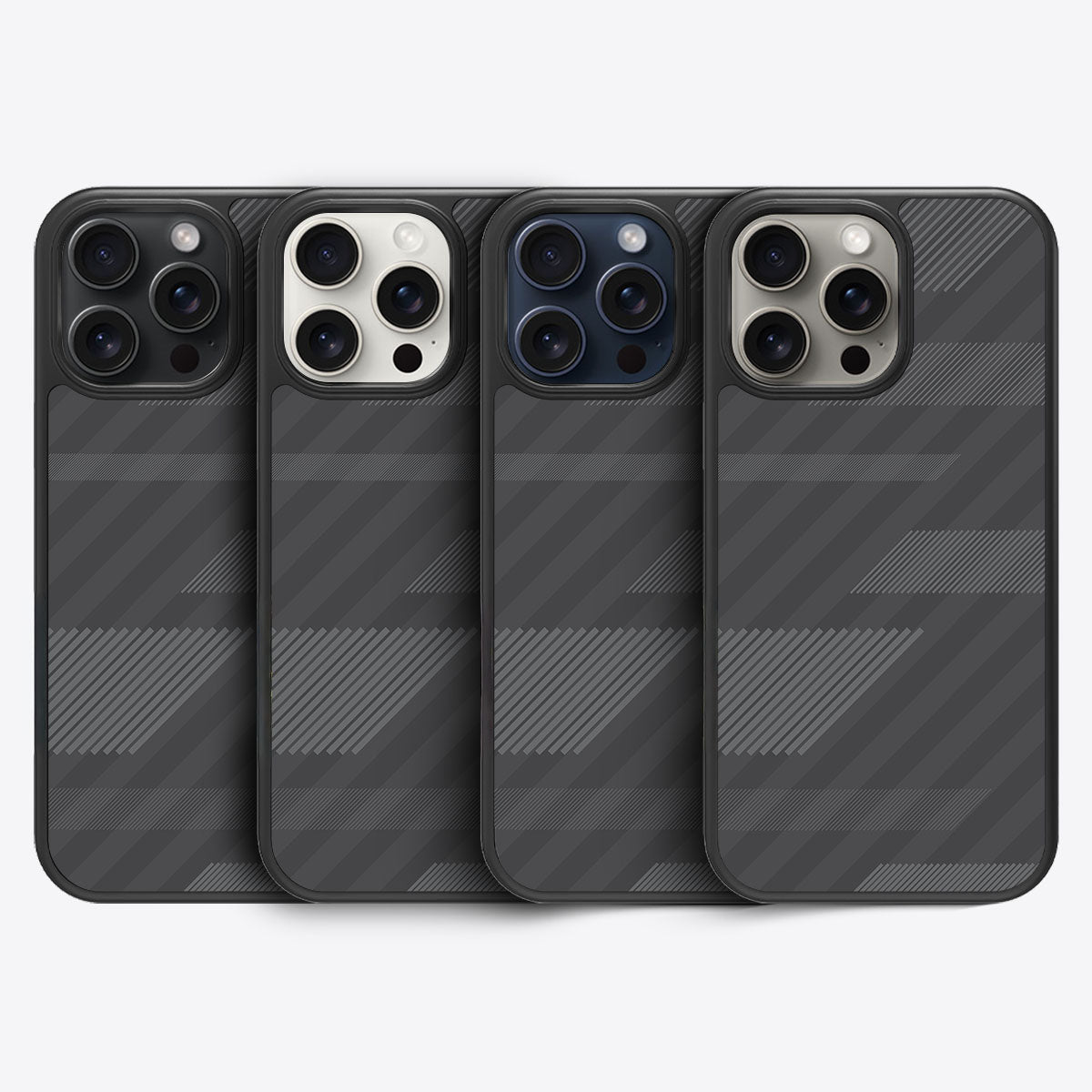 Gray Twill Play - iPhone 15 Pro Max Case #case type_core (magsafe), #case type_core (non magsafe)