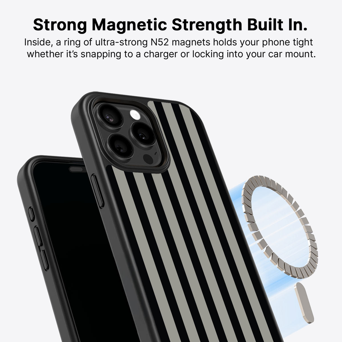 Gray Zone - iPhone 15 Pro Max Case #case type_core (magsafe)