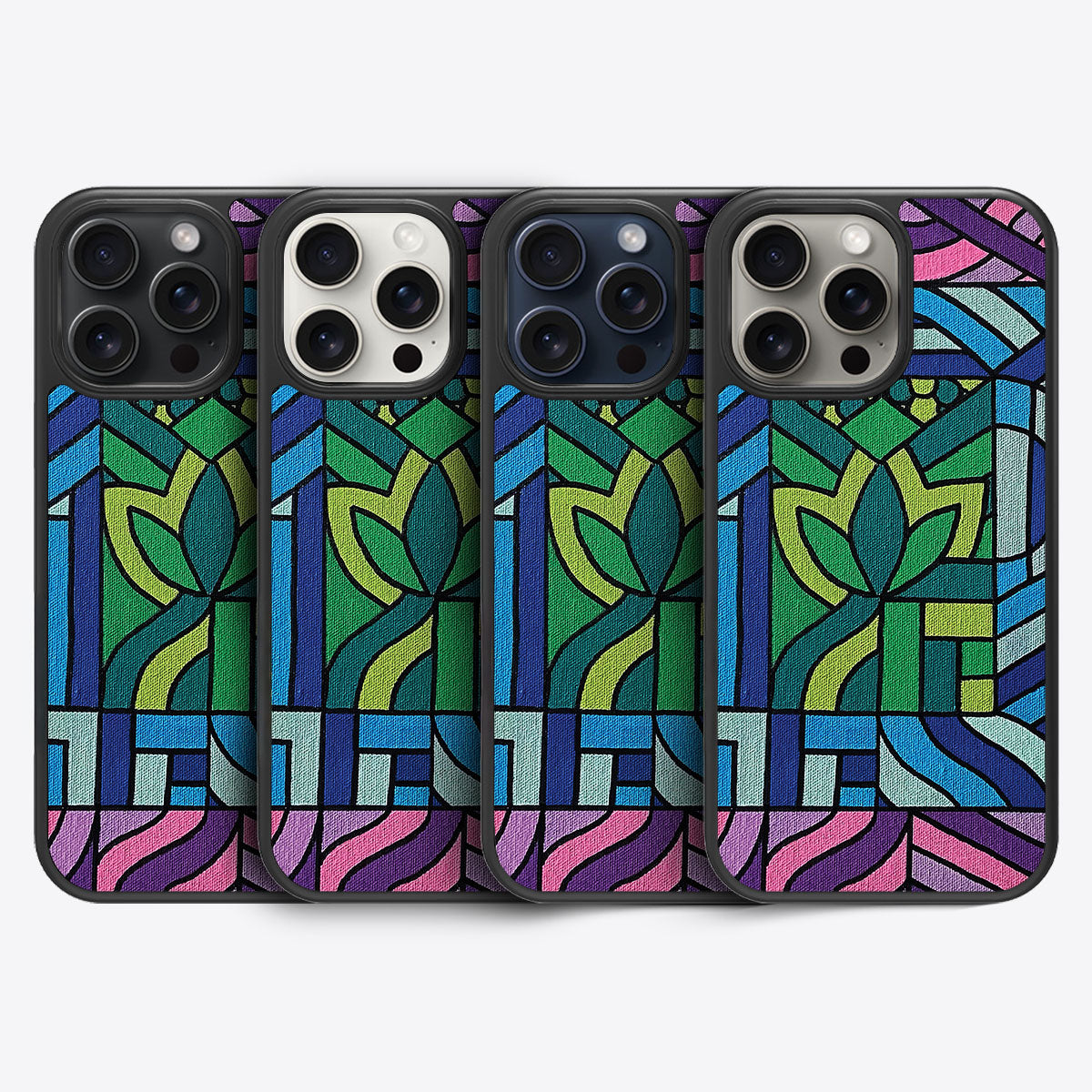 Green Flame - iPhone 15 Pro Max Case #case type_core (magsafe), #case type_core (non magsafe)