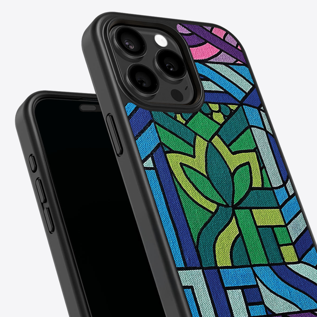 Green Flame - iPhone 15 Pro Max Case #case type_core (non magsafe)