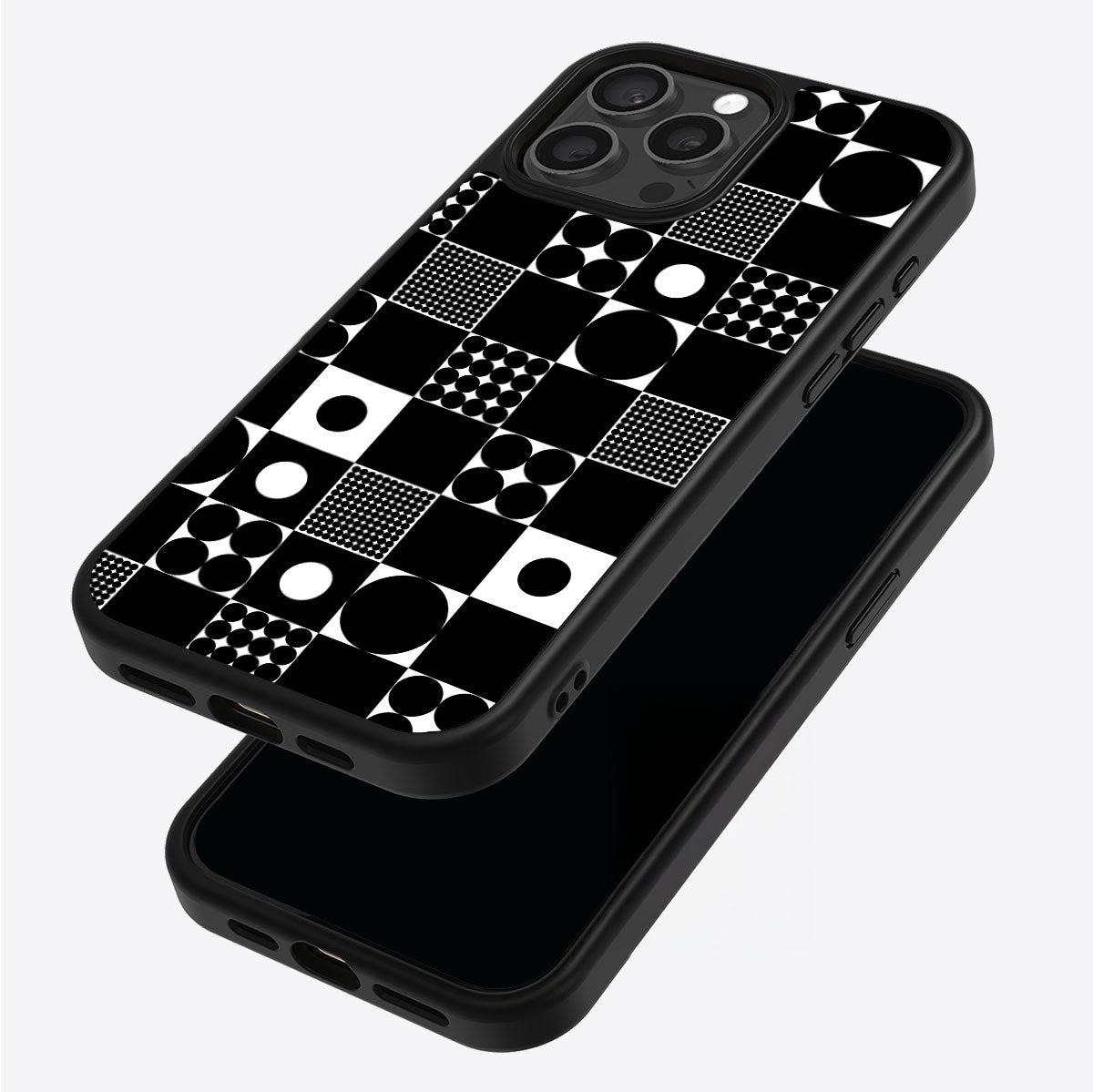 Grid and Orb - iPhone 15 Pro Max Case #case type_core (magsafe), #case type_core (non magsafe)
