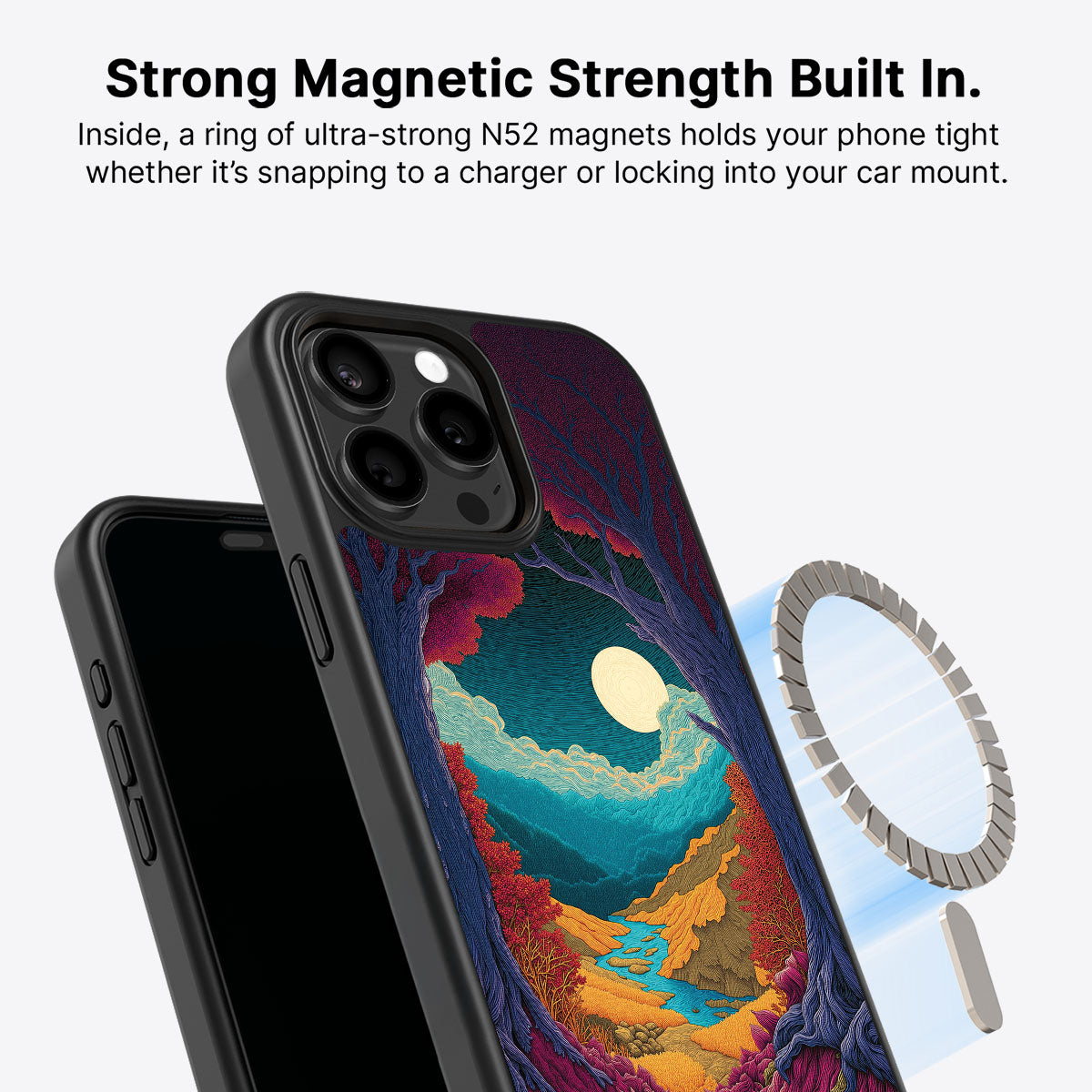 iPhone 15 Pro Max Case with MagSafe – Harvest Moon