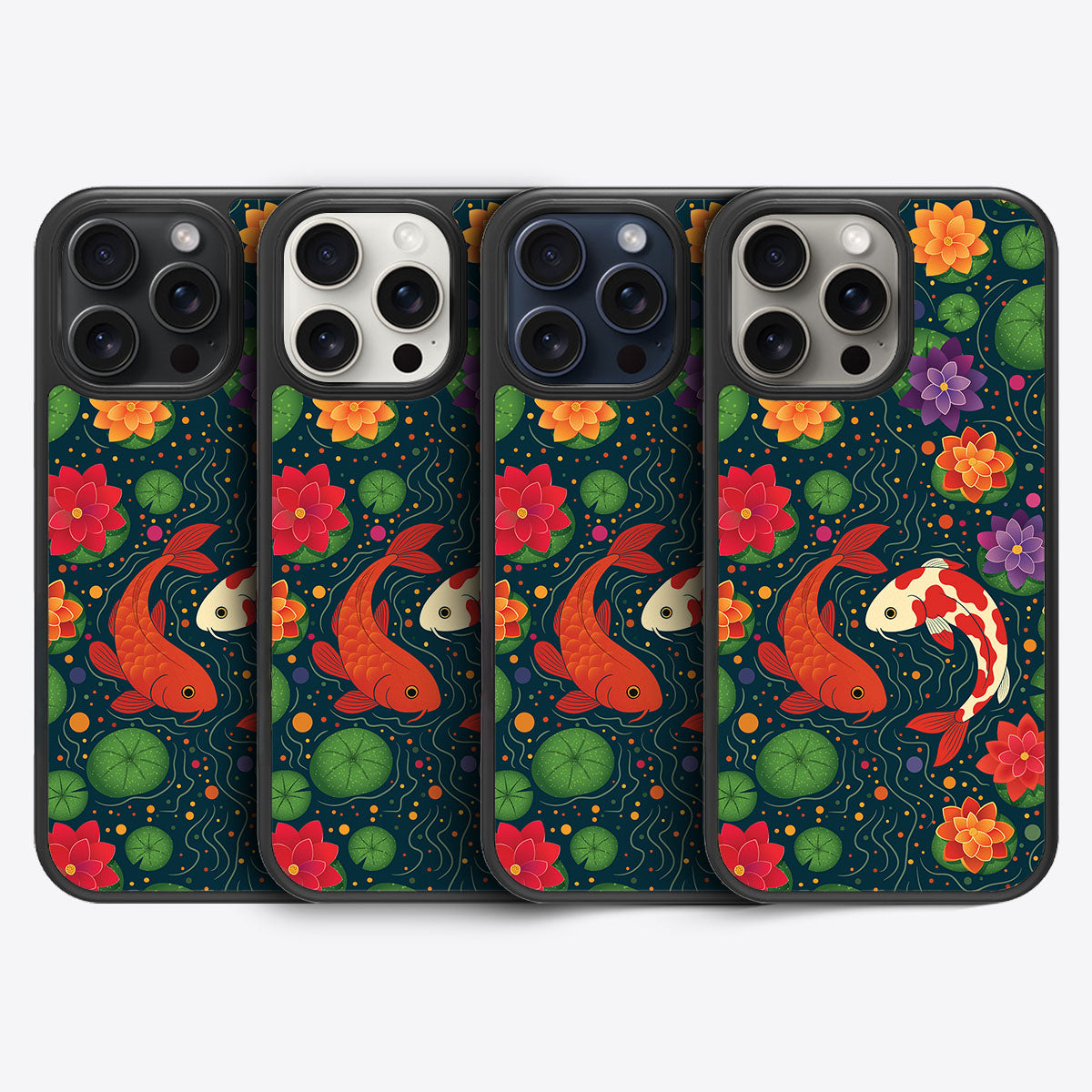 Koi Fish - iPhone 15 Pro Max Case #case type_core (magsafe), #case type_core (non magsafe)