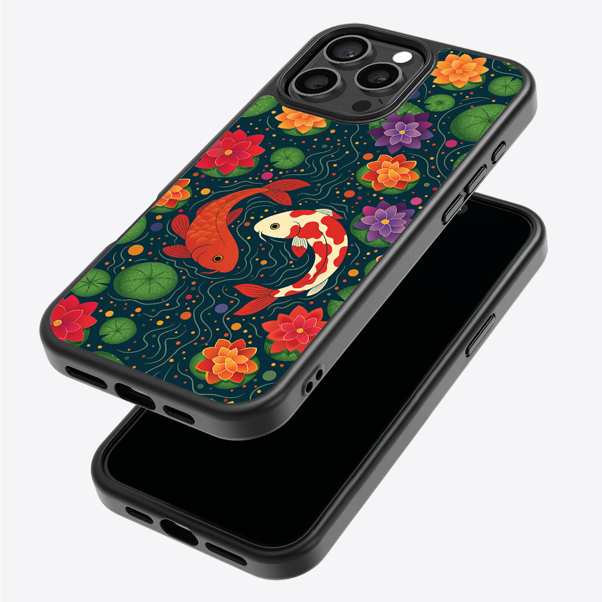 Koi Fish - iPhone 15 Pro Max Case #case type_core (magsafe), #case type_core (non magsafe)