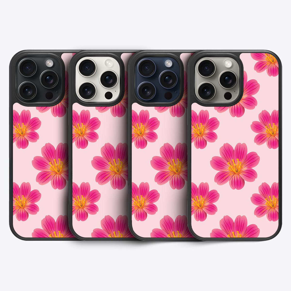 Lewisia Cotyledon - iPhone 15 Pro Max Case #case type_core (magsafe), #case type_core (non magsafe)