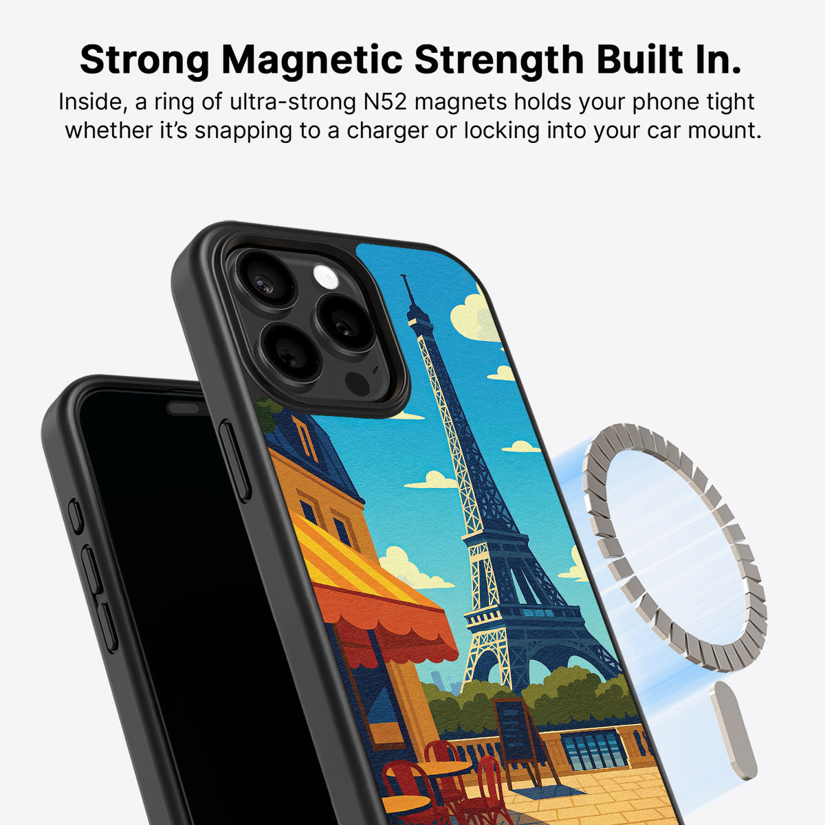 Paris - iPhone 15 Pro Max Case #case type_core (magsafe)