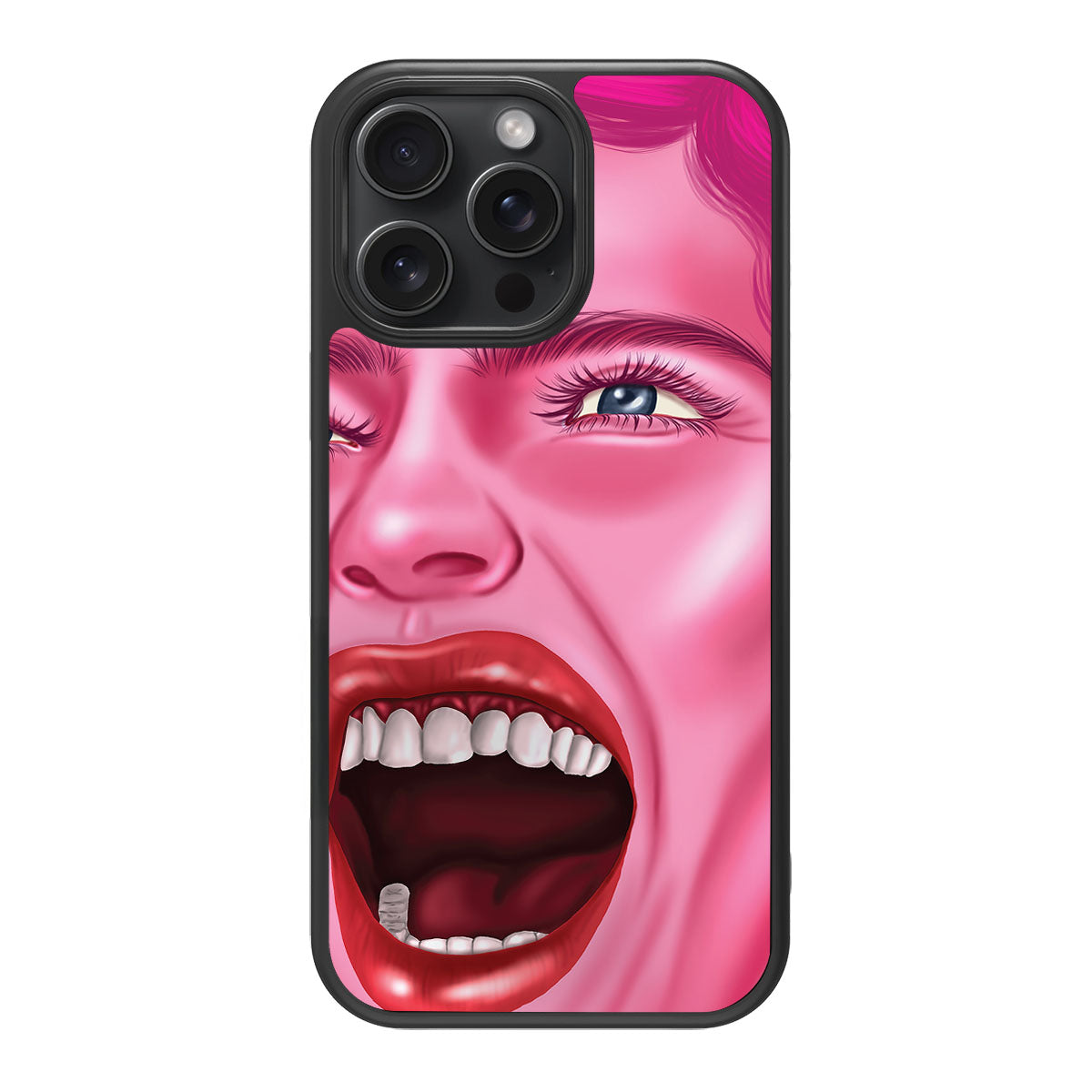 Pink Rage - iPhone 15 Pro Max Case #case type_core (magsafe), #case type_core (non magsafe)