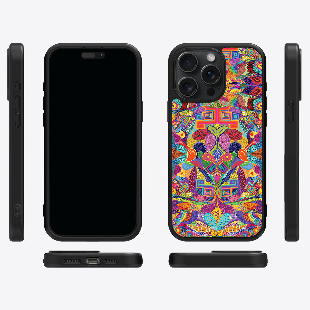 Psychaedellic - iPhone 15 Pro Max Case #case type_core (magsafe), #case type_core (non magsafe)