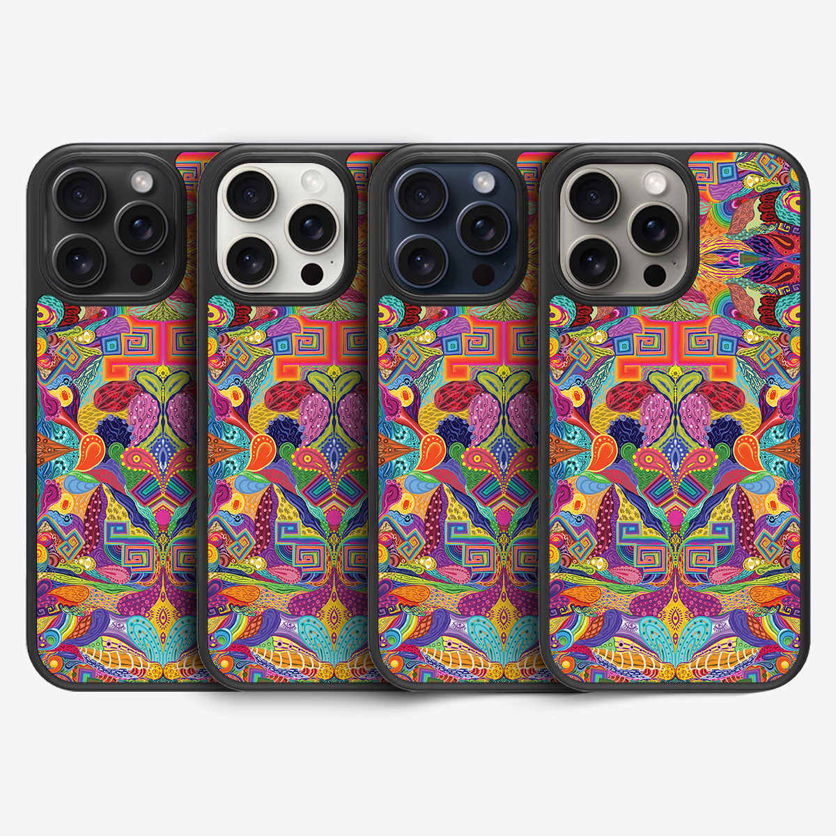 Psychaedellic - iPhone 15 Pro Max Case #case type_core (magsafe), #case type_core (non magsafe)