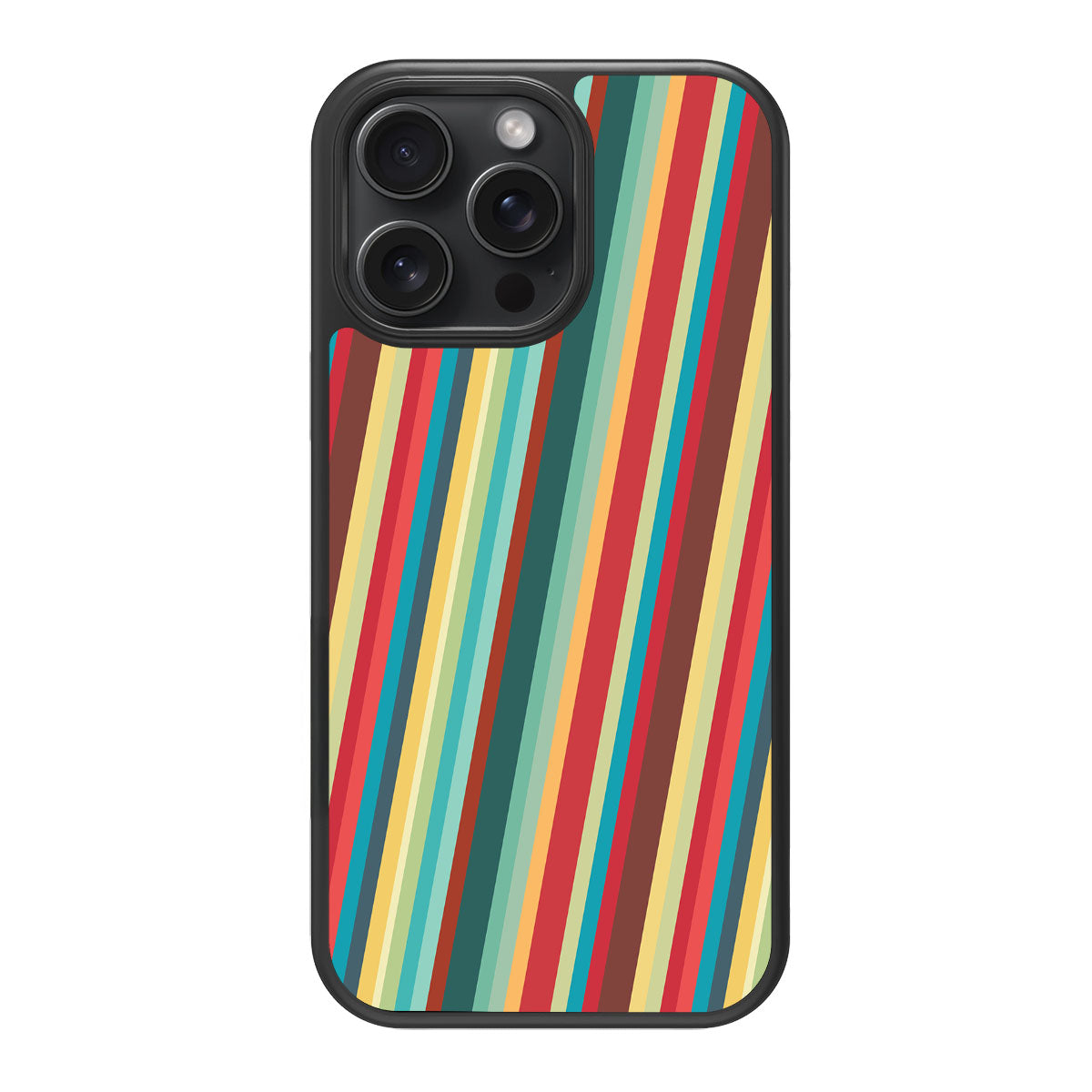 Retro Stripes - iPhone 15 Pro Max Case #case type_core (magsafe), #case type_core (non magsafe)