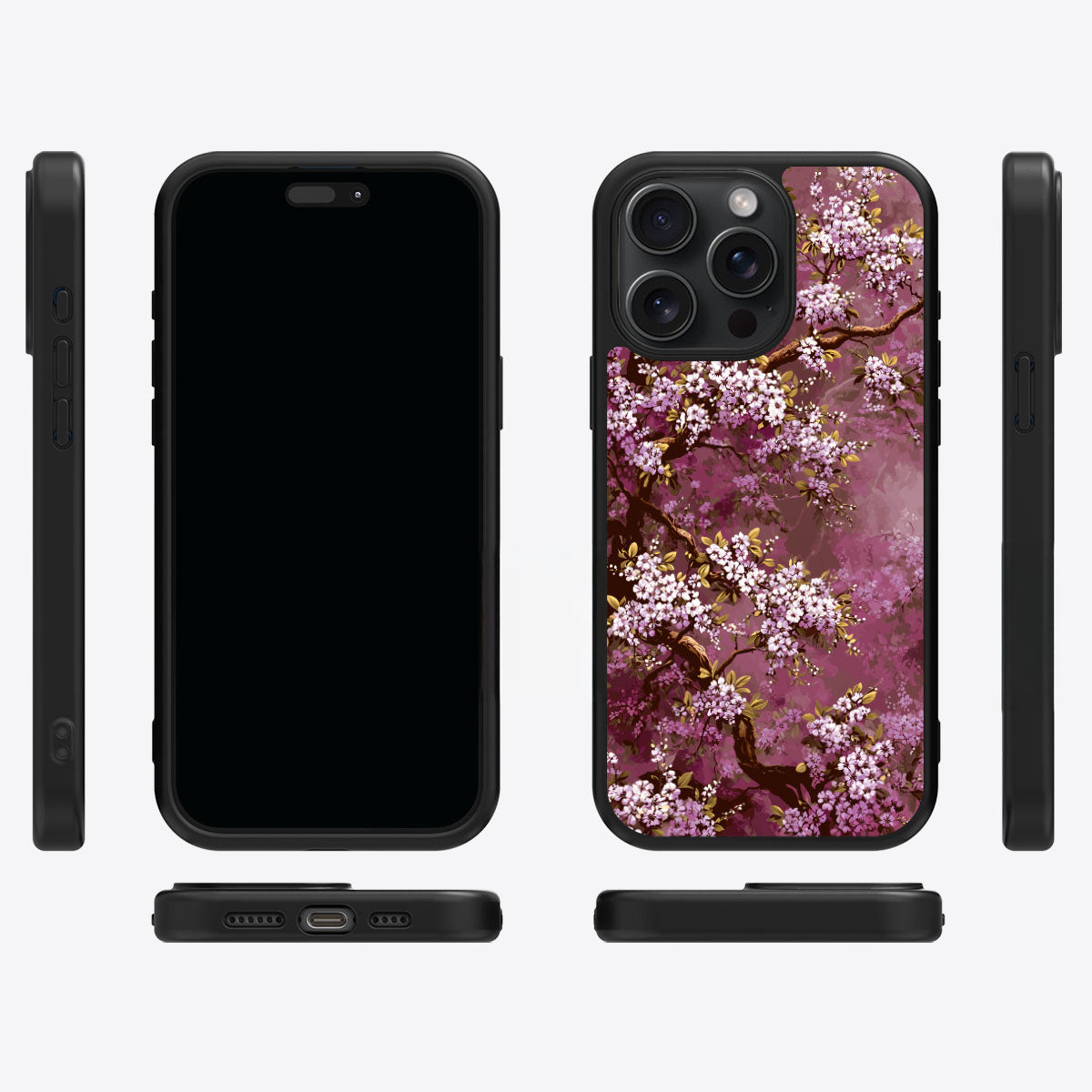 Rose Whisper - iPhone 15 Pro Max Case #case type_core (magsafe), #case type_core (non magsafe)