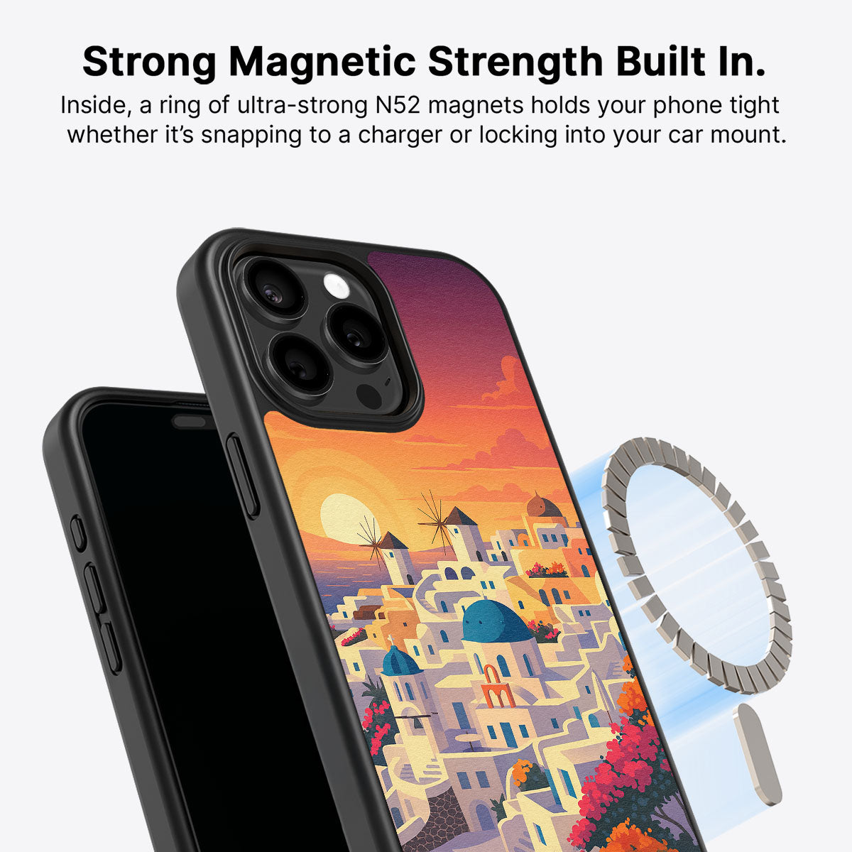 Santorini - iPhone 15 Pro Max Case #case type_core (magsafe)