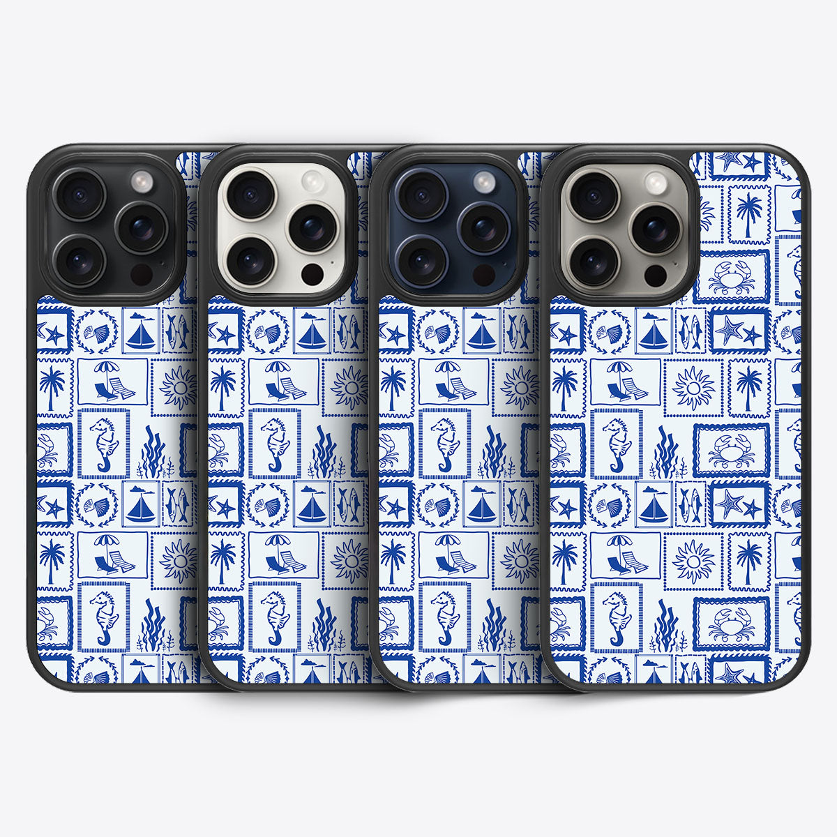 Seaside Sketches - iPhone 15 Pro Max Case #case type_core (magsafe), #case type_core (non magsafe)