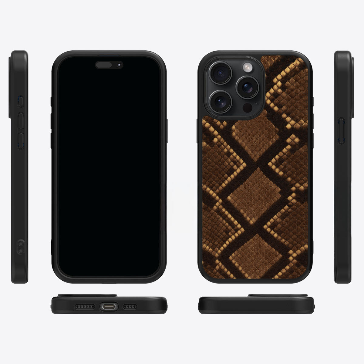 Sepia Snake - iPhone 15 Pro Max Case  #case type_core (magsafe), #case type_core (non magsafe)