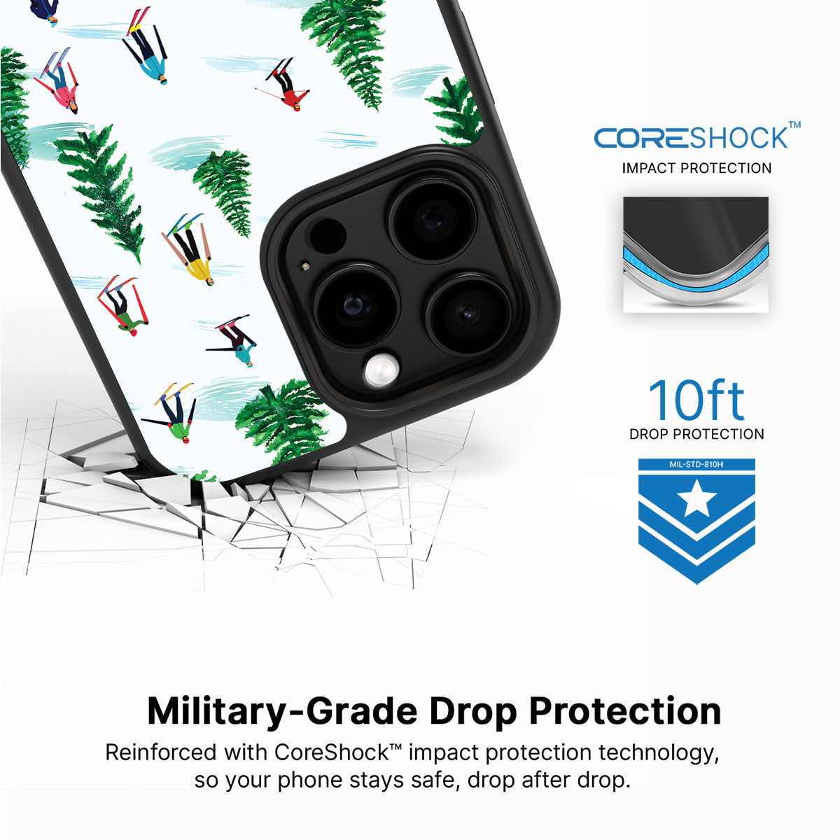 Ski Club - iPhone 15 Pro Max Case #case type_core (magsafe), #case type_core (non magsafe)