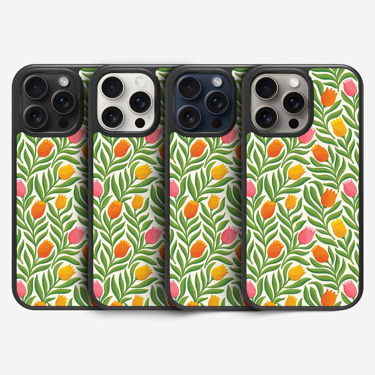 Spring Tulips - iPhone 15 Pro Max Case #case type_core (magsafe), #case type_core (non magsafe)