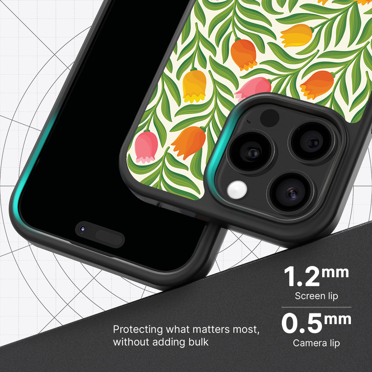Spring Tulips - iPhone 15 Pro Max Case #case type_core (magsafe), #case type_core (non magsafe)