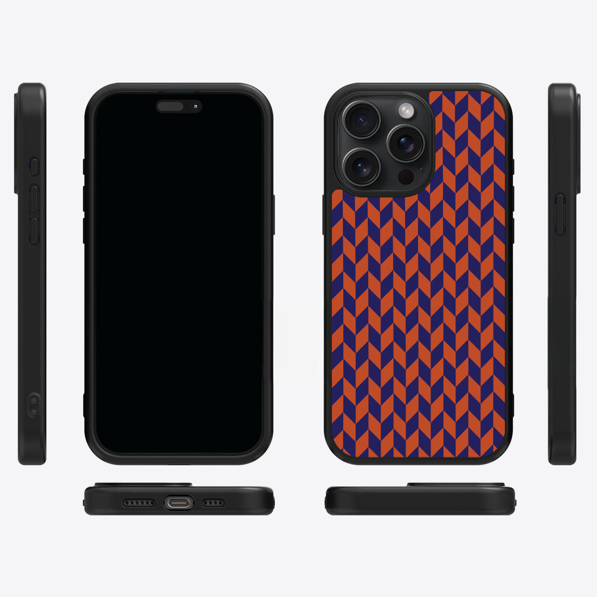 Twilight Chevron - iPhone 15 Pro Max Case #case type_core (magsafe), #case type_core (non magsafe)